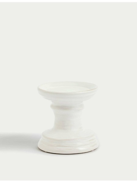 Marks & Spencer Keramički svijećnjak Marks & Spencer bijela