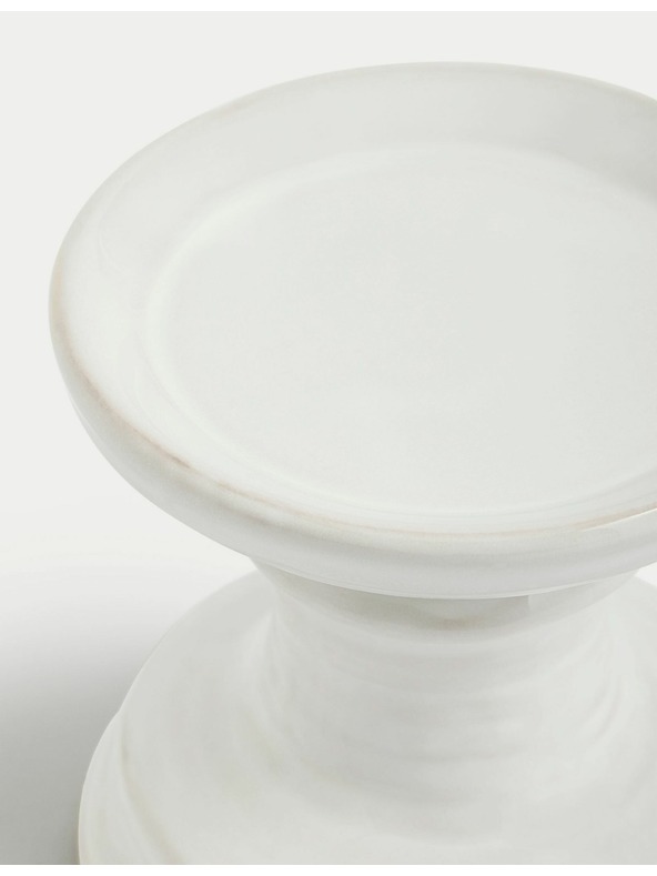 Marks & Spencer Keramički svijećnjak Marks & Spencer bijela