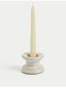Marks & Spencer Keramički stalak za svijeću i čajnu svijeću Marks & Spencer bijela