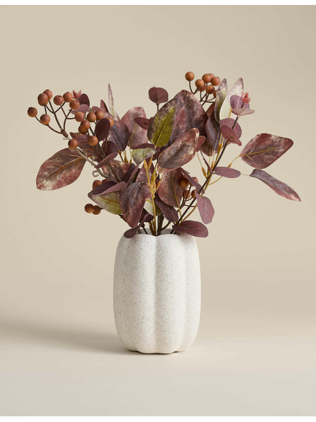 Marks & Spencer Umjetna jesenska aranžmana u keramičkoj posudi Marks & Spencer bijela