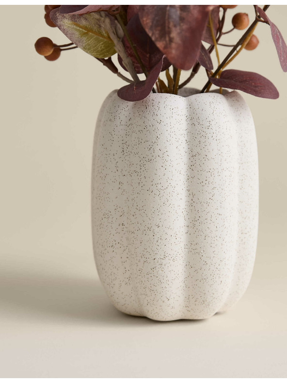 Marks & Spencer Umjetna jesenska aranžmana u keramičkoj posudi Marks & Spencer bijela