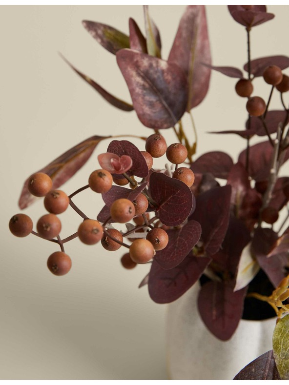 Marks & Spencer Umjetna jesenska aranžmana u keramičkoj posudi Marks & Spencer bijela