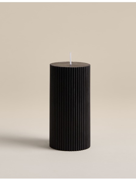 Marks & Spencer Naborana stupna svijeća Marks & Spencer crna