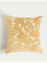Marks & Spencer Baršunasti jastučić s izvezenim cvjetovima trešnje Marks & Spencer zlatna