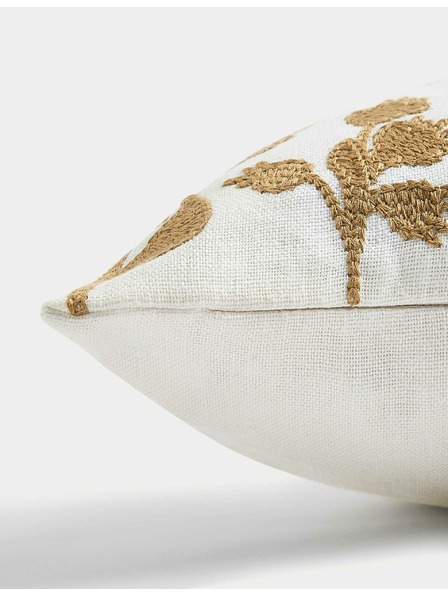 Marks & Spencer Naslon za glavu od lanene mješavine s cvjetnim vezenim motivom Marks & Spencer zlatna