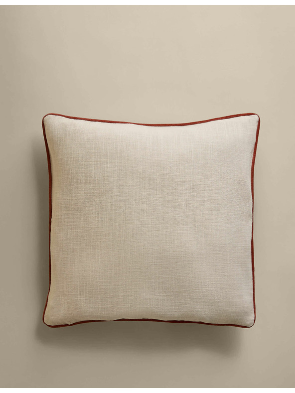 Marks & Spencer Jastučić od čiste pamučne tkanine s cvjetnom vezom Marks & Spencer krem