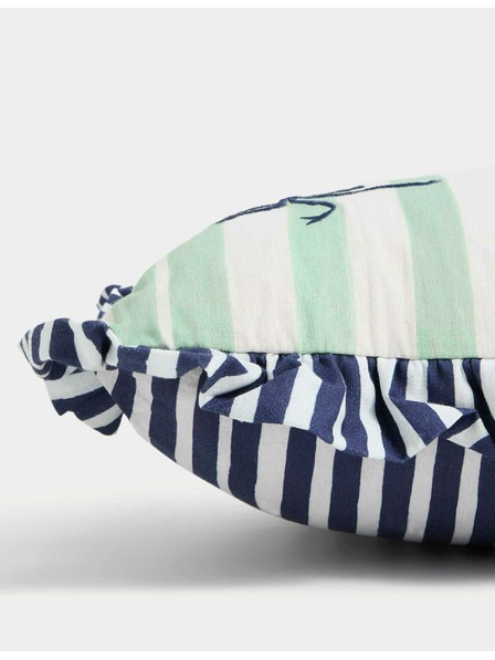 Marks & Spencer Jastuk za glavu s prugama, s visokim udjelom pamuka Marks & Spencer zelena