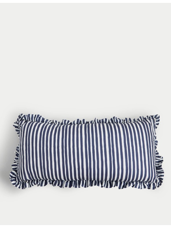 Marks & Spencer Jastuk za glavu s prugama, s visokim udjelom pamuka Marks & Spencer zelena