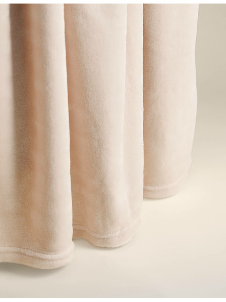 Marks & Spencer Flis prekrivač Marks & Spencer krem