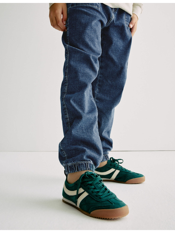 Marks & Spencer Traperice od flisa s visokim udjelom pamuka (6–16 godina) Marks & Spencer mornarsko plava