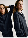 Marks & Spencer Jednobojna hoodie s visokim udjelom pamuka (6–16 godina) Marks & Spencer mornarsko plava