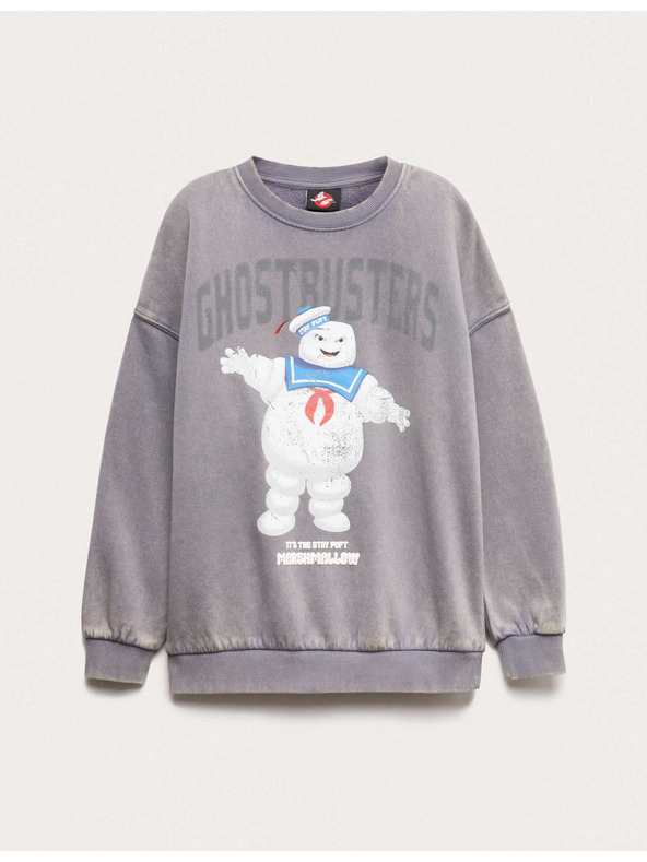 Marks & Spencer Hoodie s motivom Ghostbuster (6-16 godina) Marks & Spencer siva