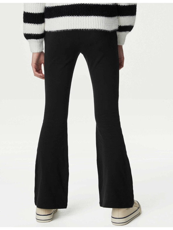 Marks & Spencer Proširene tajice s visokim udjelom pamuka (6–16 godina), 2 kom Marks & Spencer crna