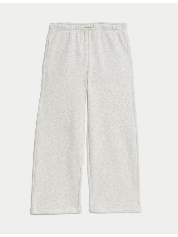 Marks & Spencer Trenirka širokih nogavica s visokim udjelom pamuka (2-16 godina) Marks & Spencer siva
