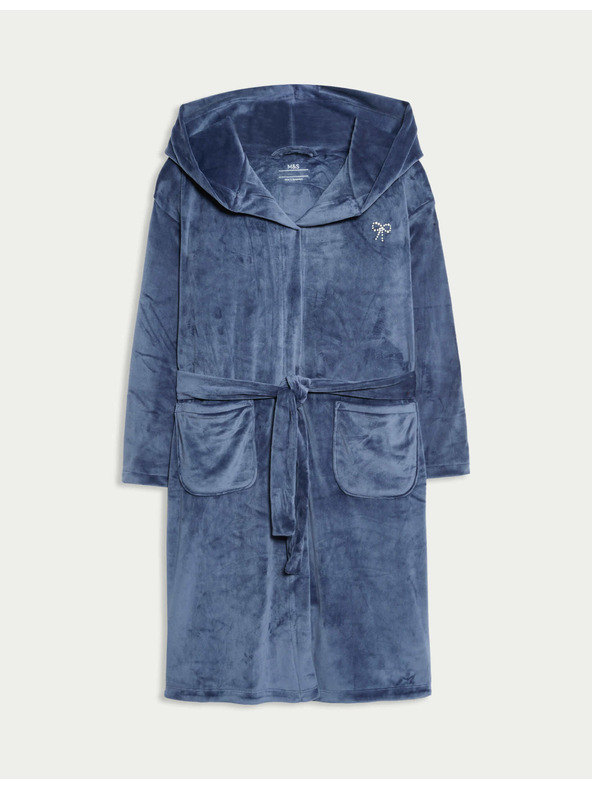 Marks & Spencer Plišani ogrtač s kapuljačom (6-16 godina) Marks & Spencer višebojna