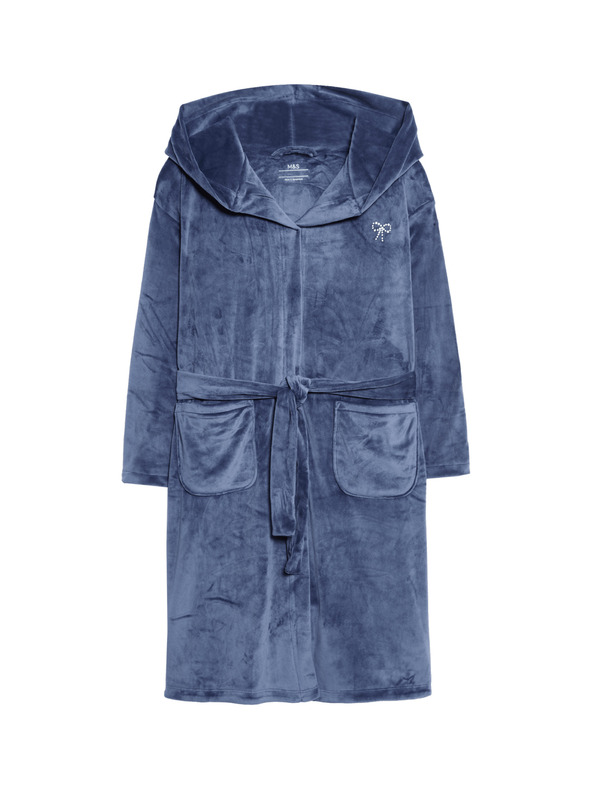 Marks & Spencer Plišani ogrtač s kapuljačom (6-16 godina) Marks & Spencer višebojna