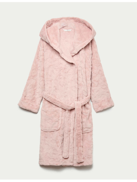 Marks & Spencer Flis ogrtač s leopard printom (1–16 godina) Marks & Spencer ružičasta