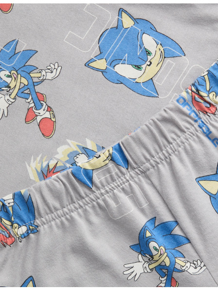Marks & Spencer Sonic™ pidžama, od čiste pamučne tkanine (3–14 godina) Marks & Spencer siva