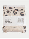 Marks & Spencer Pidžama s leopard printom od čiste pamučne tkanine (1-16 godina) Marks & Spencer krem