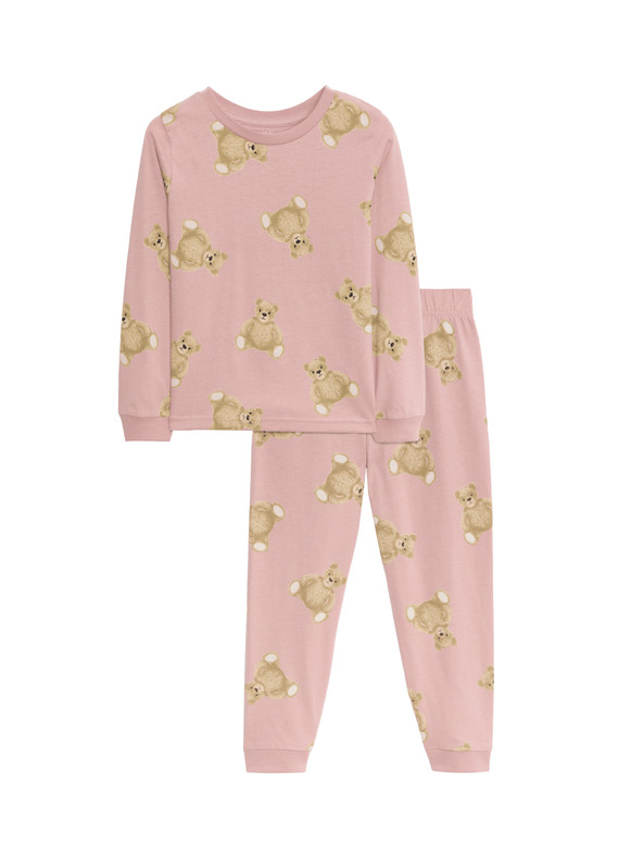 Marks & Spencer Pidžama od čiste pamuke s motivom Spencer Bear™ (1–16 godina) Marks & Spencer smeđa
