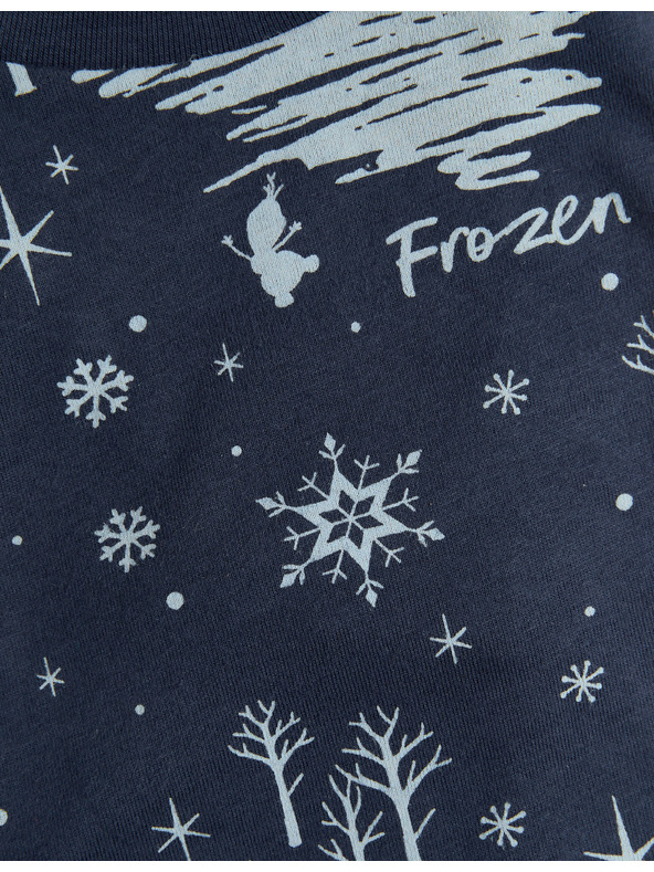 Marks & Spencer Pidžama s motivom Disney Frozen™, od čiste pamuke (2–8 godina) Marks & Spencer mornarsko plava