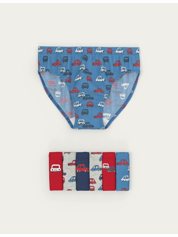 Marks & Spencer Gaćice od čistog pamuka s printom automobila, 7 kom u pakiranju (2–8 godina) Marks & Spencer višebojna