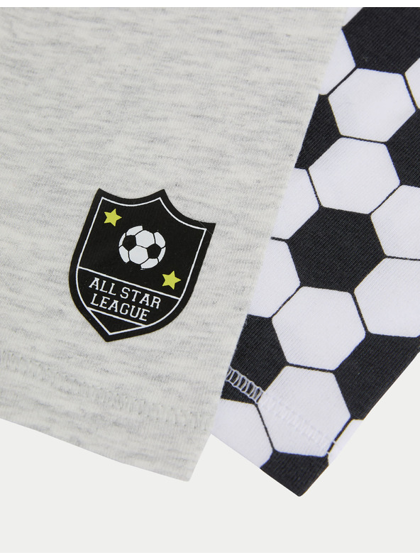 Marks & Spencer Bokserice s nogometnim motivom i visokim udjelom pamuka (5–16 godina), 5 kom Marks & Spencer višebojna