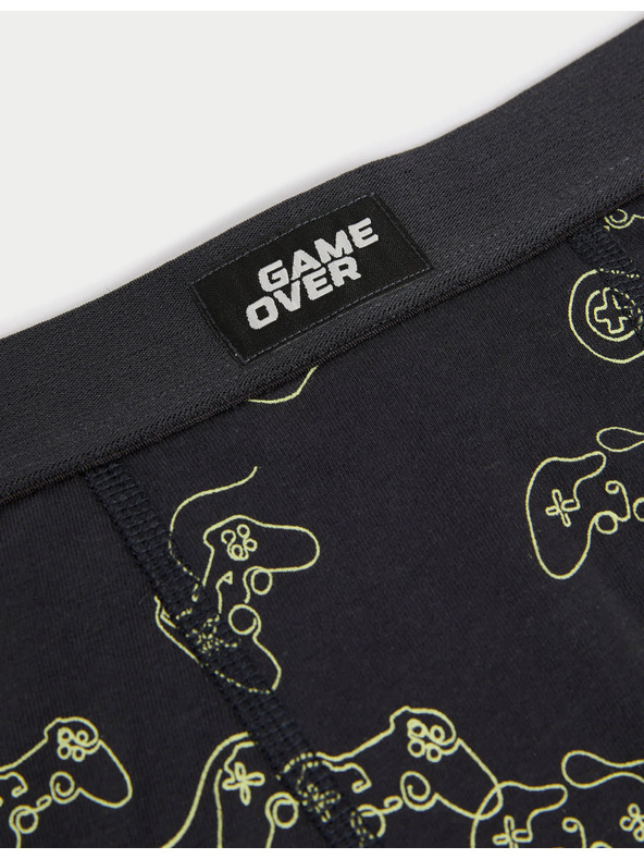 Marks & Spencer Pamučne bokserice sa stretchom i motivom igre, 5 kom u pakiranju (5–16 godina) Marks & Spencer višebojna