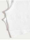Marks & Spencer Beskavni skraćeni topovi s rebrima i okruglim izrezom (6–16 godina), 2 kom Marks & Spencer bijela