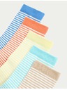 Marks & Spencer Prugaste čarape s visokim udjelom pamuka, set od 5 parova (6 male – 7 velike) Marks & Spencer višebojna