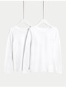 Marks & Spencer Termo tops s tehnologijom Heatgen™, 2 kom. u pakiranju (2–14 godina) Marks & Spencer bijela