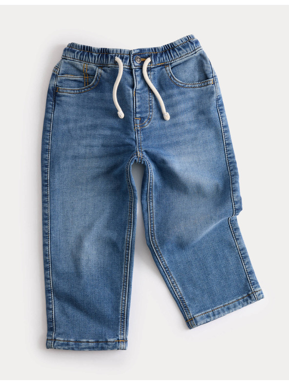 Marks & Spencer Traperice s udobnim pojasom, ravnih nogavica i visokim udjelom pamuke (2–8 godina) Marks & Spencer mornarsko plava