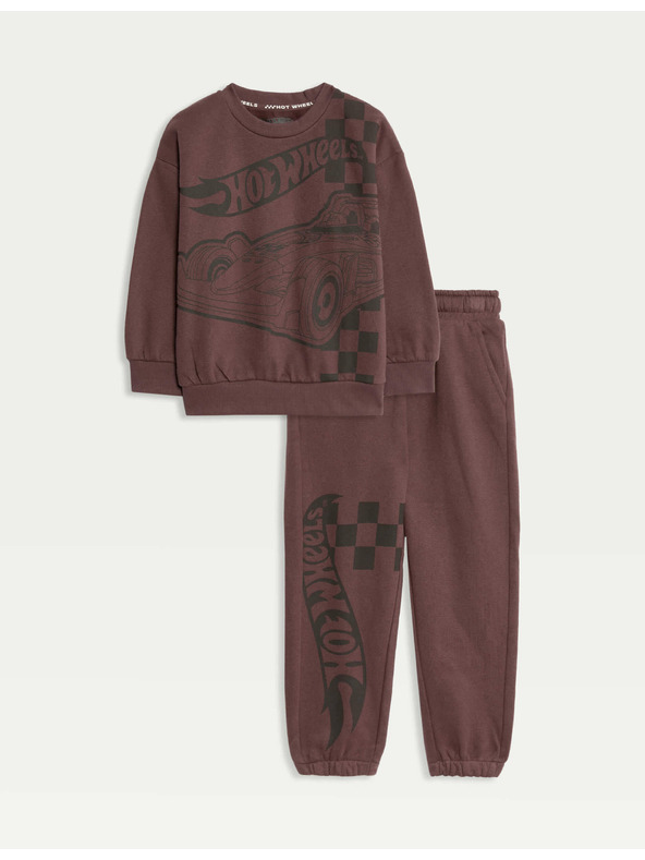 Marks & Spencer Odjeća s motivom Hot Wheels™, visok udio pamuka (2-8 godina) Marks & Spencer ljubičasta
