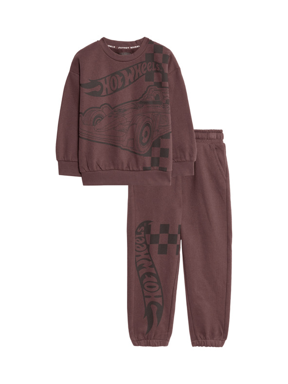 Marks & Spencer Odjeća s motivom Hot Wheels™, visok udio pamuka (2-8 godina) Marks & Spencer ljubičasta