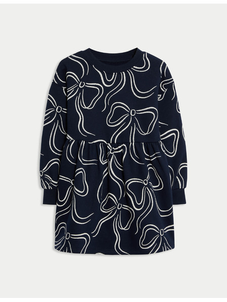 Marks & Spencer Haljine s visokim udjelom pamuka (2–8 godina) Marks & Spencer mornarsko plava