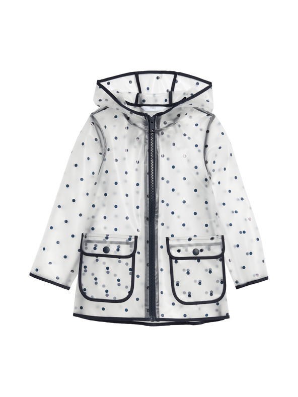 Marks & Spencer Točkasti vodootporni kaput (2–8 godina) Marks & Spencer višebojna