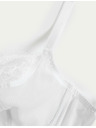 Marks & Spencer Balkonski grudnjak Jasmine s dodatkom žice i čipkom, vel. A–E Marks & Spencer bijela