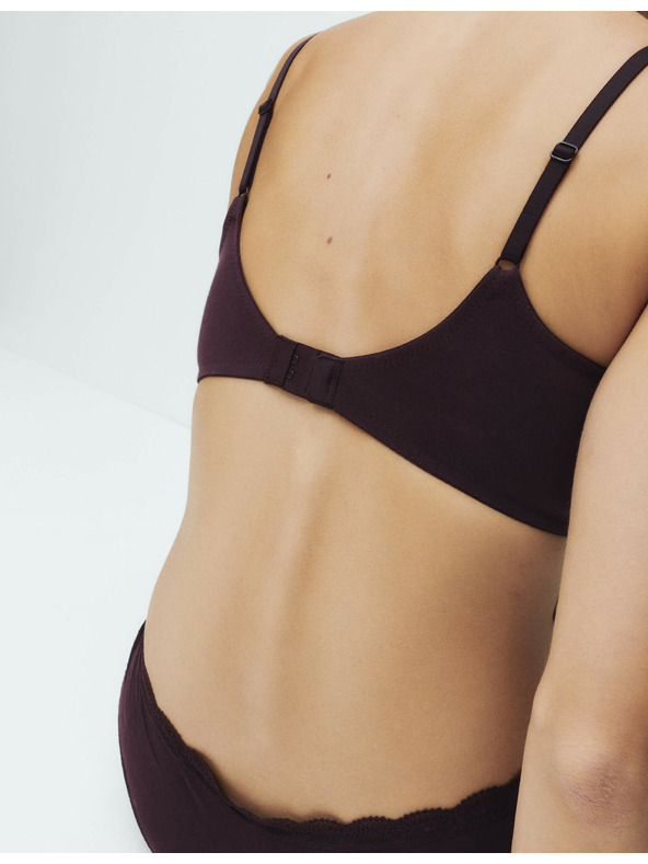 Marks & Spencer Glatki grudnjak bez žice, vel. A–E, 3 kom u pakiranju Marks & Spencer smeđa