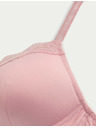Marks & Spencer Čipkasti grudnjak Jasmine, pune čašice, bez žice (A–E) Marks & Spencer ružičasta