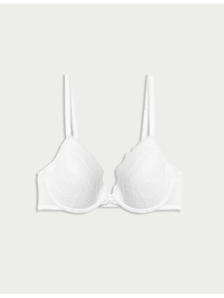 Marks & Spencer Dekoltni grudnjak sa žicama i čipkom, vel. A–E Marks & Spencer bijela