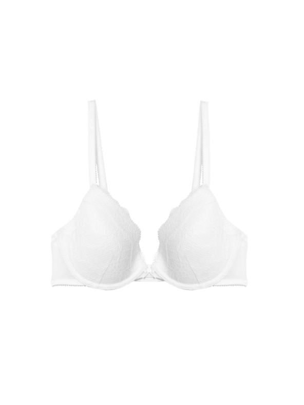 Marks & Spencer Dekoltni grudnjak sa žicama i čipkom, vel. A–E Marks & Spencer bijela