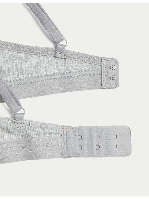 Marks & Spencer Set od 2 kom. rebranih prvih grudnjaka bez žica, s visokim udjelom pamuka, vel. AA–D Marks & Spencer bijela