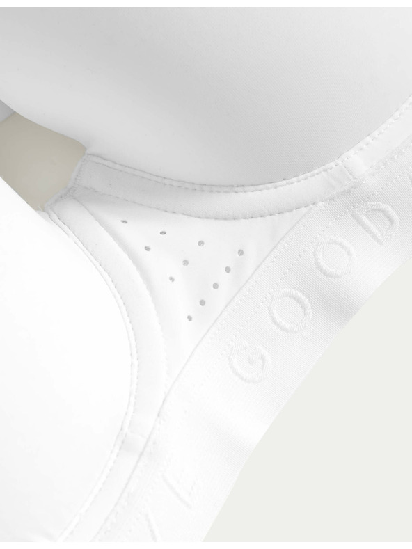 Marks & Spencer Sportski hibridni glatki grudnjak sa srednjom podrškom (A–E) Marks & Spencer bijela