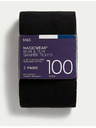 Marks & Spencer Neprozirne čarape Magicwear™, 100 DEN, set od 2 komada Marks & Spencer crna