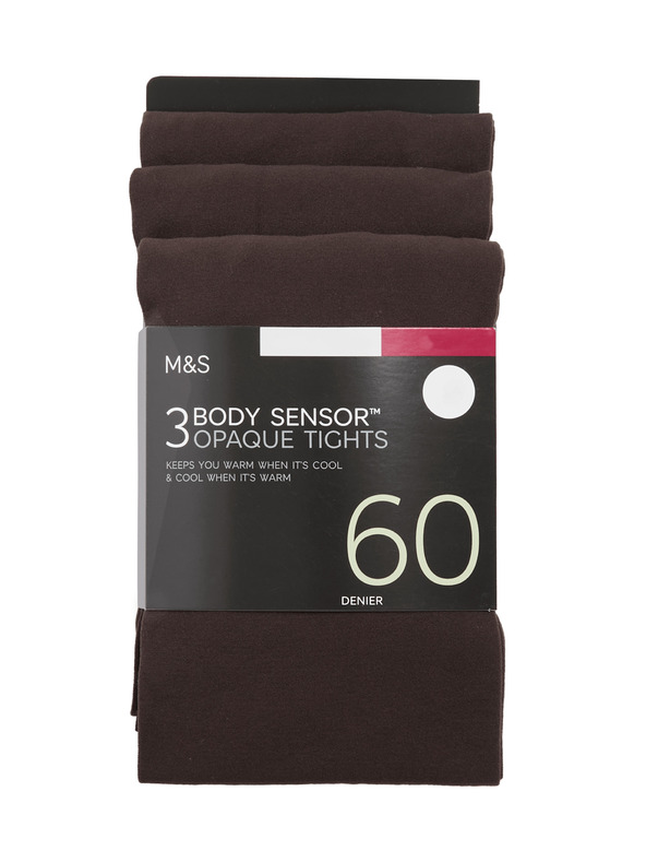Marks & Spencer Čarape Body Sensor™, 60 DEN, 3 para u pakiranju Marks & Spencer smeđa