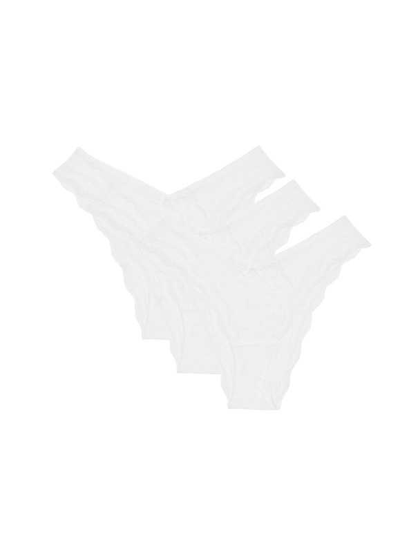 Marks & Spencer 3 kom čipkastih gaćica Jasmine Miami Marks & Spencer bijela