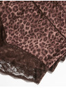 Marks & Spencer Gaćice do struka s čipkastim rubom i leopard printom, 3 kom u pakiranju Marks & Spencer smeđa