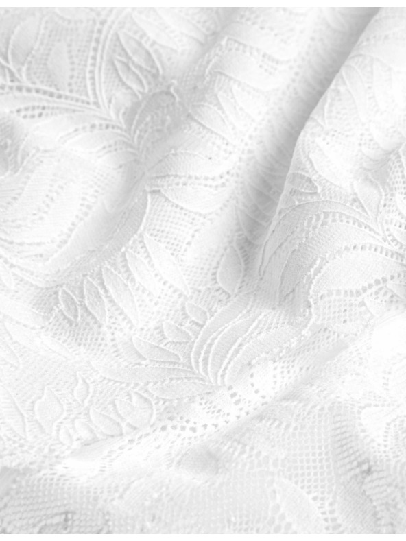 Marks & Spencer Čipkaste gaćice do struka s tehnologijom Flexifit™, 3 kom Marks & Spencer bijela