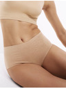 Marks & Spencer Kratke gaćice s visokim strukom bez vidljivih rubova Cool Comfort, 3 kom Marks & Spencer bež