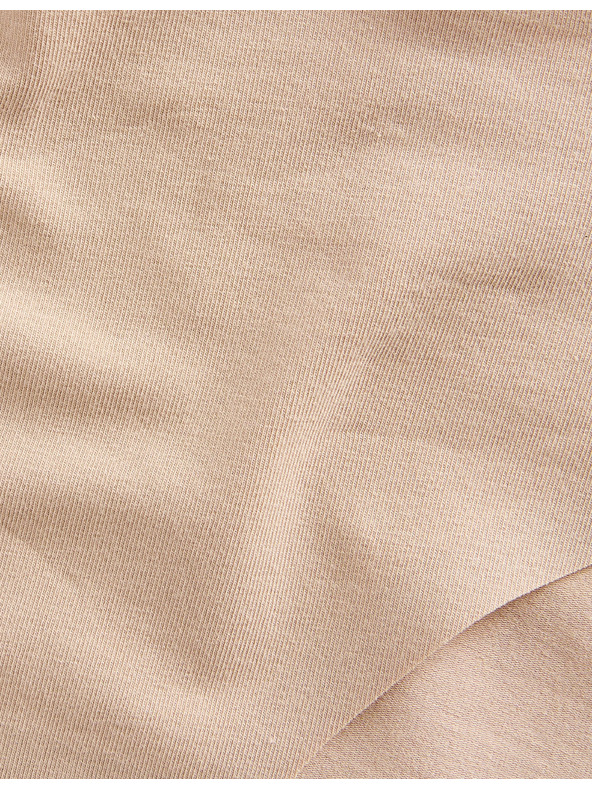 Marks & Spencer Kratke gaćice s visokim strukom bez vidljivih rubova Cool Comfort, 3 kom Marks & Spencer bež